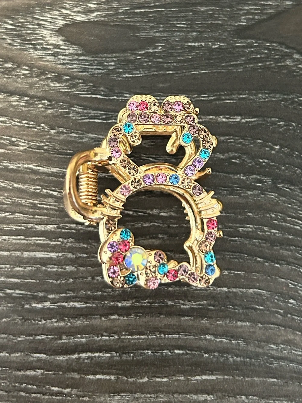 Hello kitty Crystal hair clip NWT